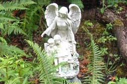 Angel Statue in Linda's Garden